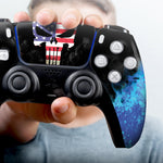 American Warrior PS5 Custom Design Non-modded Front design