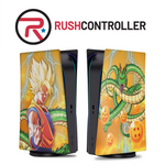 DBZ Goku & Shenron PS5 Console Face Plate Plates Only