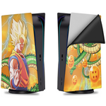 DBZ Goku & Shenron PS5 Console Face Plate