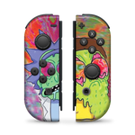 Rick & Morty Green Nintendo Switch Joycons