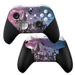 Harry Potter Hogwarts Xbox Elite Core Custom Controller CORE: Front & Back Print