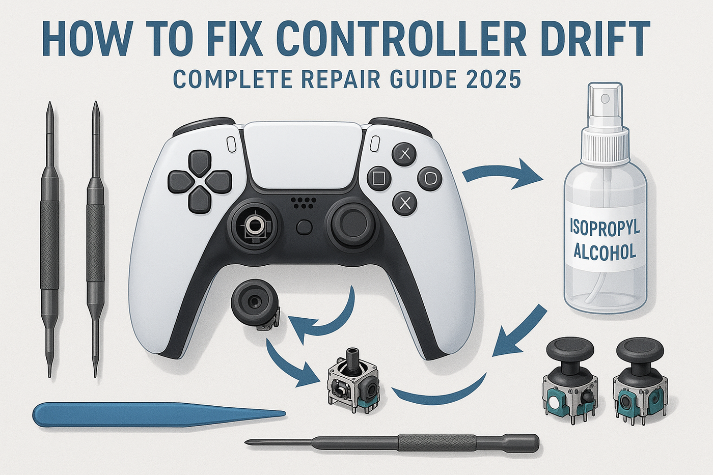How to Fix Controller Drift: Complete Repair Guide 2025