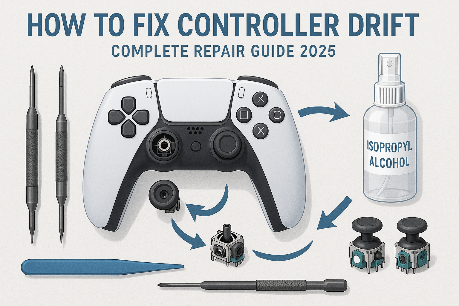 How to Fix Controller Drift: Complete Repair Guide 2025