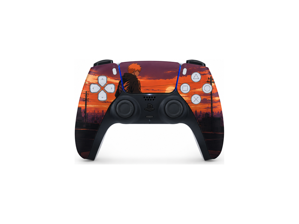 Custom PS5 Controller - Bleach Ichigo Sunset | Rush Controller