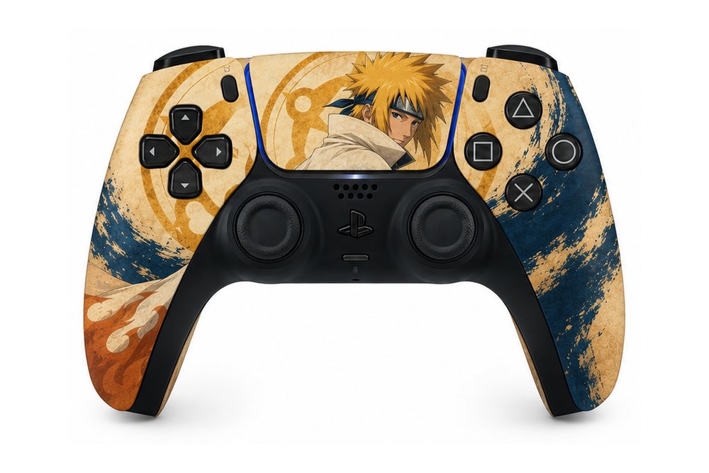 Custom PS5 Controller - Minato Namikaze | Rush Controller