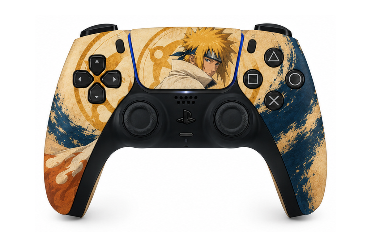 Custom PS5 Controller - Minato Namikaze | Rush Controller