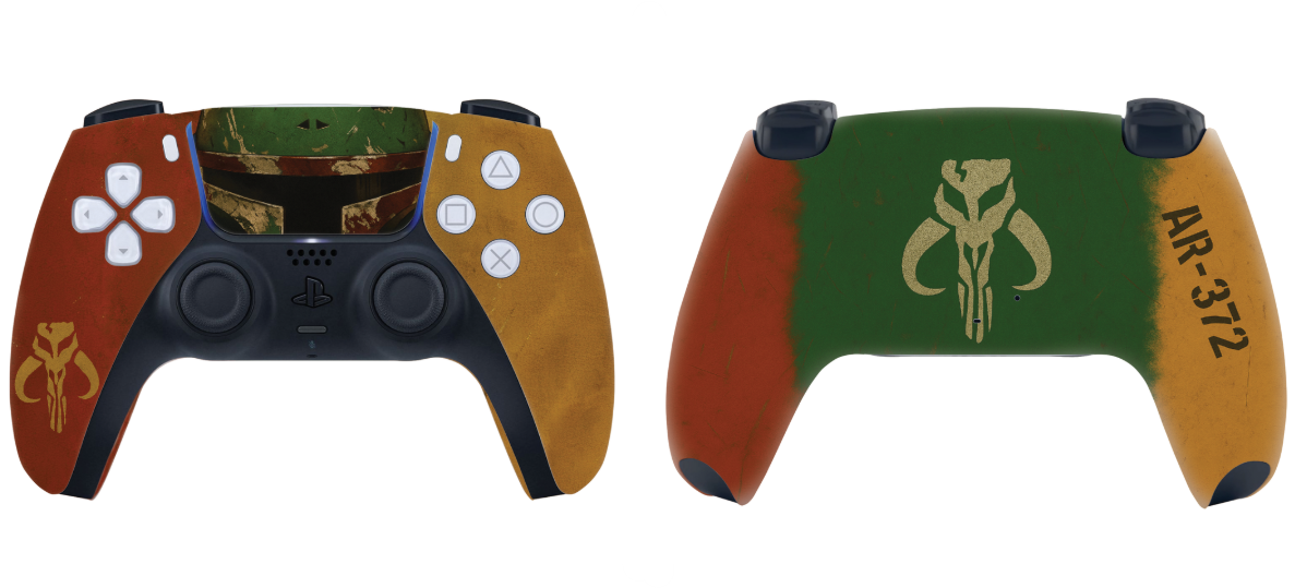 Boba Fett Custom Design PS5 Controller