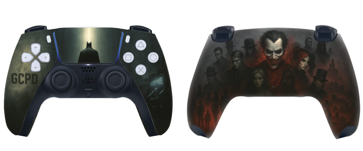 Batman Gotham Fallen Custom Design PS5 Controller