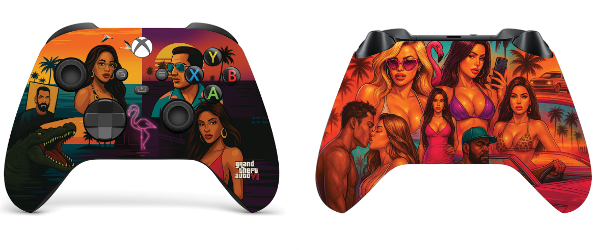 Custom Xbox Controller - GTA 6 Inspired | Rush Controller