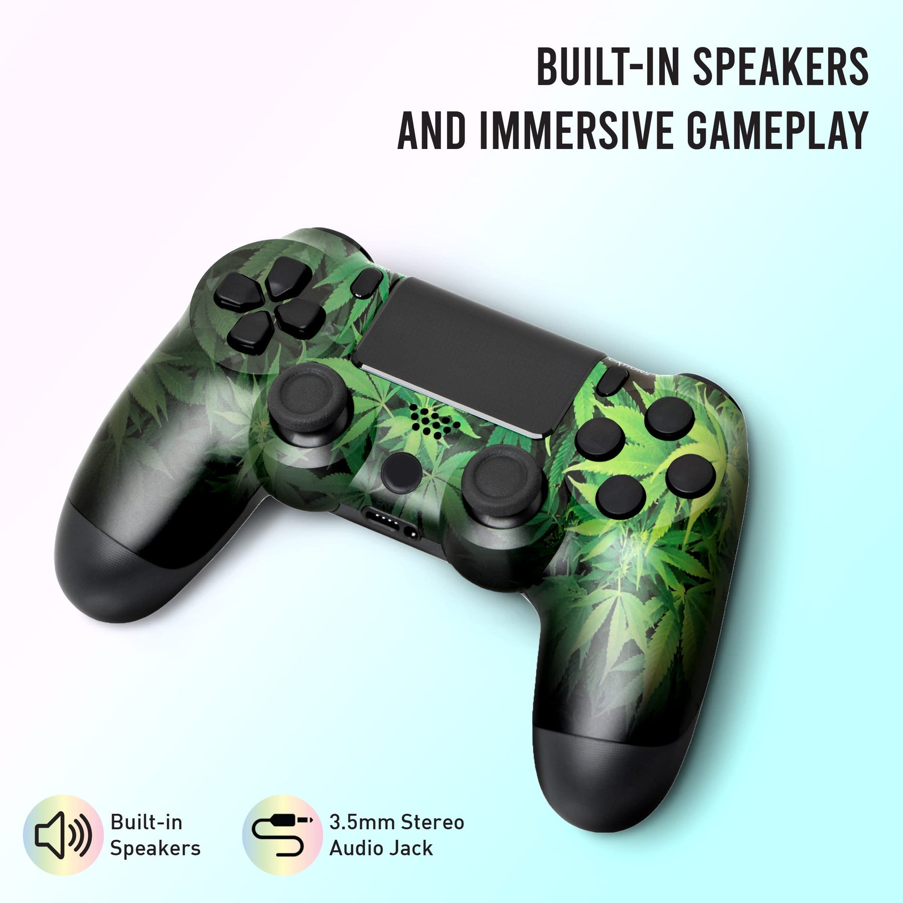 Weed Inspired PS4 Controller