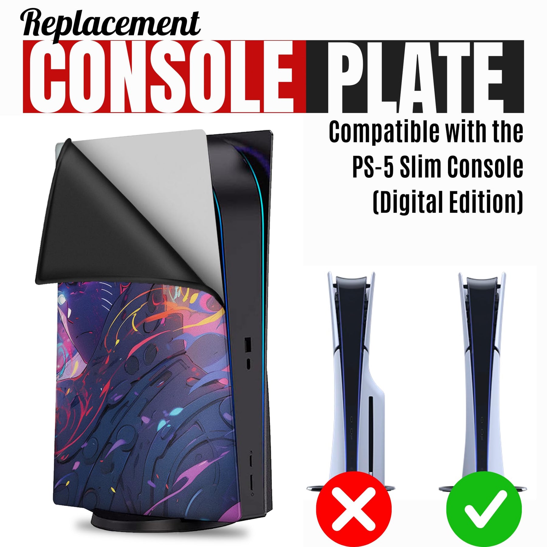 Naruto Inspired PS5 Console Silicon Cover