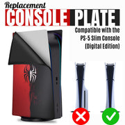 Spiderman Inspired PS5 Console Silicon Cover