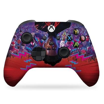 Custom Xbox Controller - Miles Spiderverse | Rush Controller Non-Modded Front Print Only