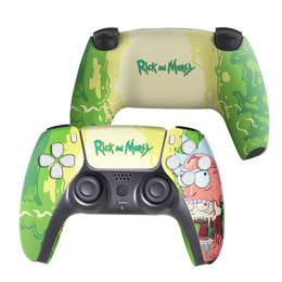 Rick & Morty Green PS5 Custom Design