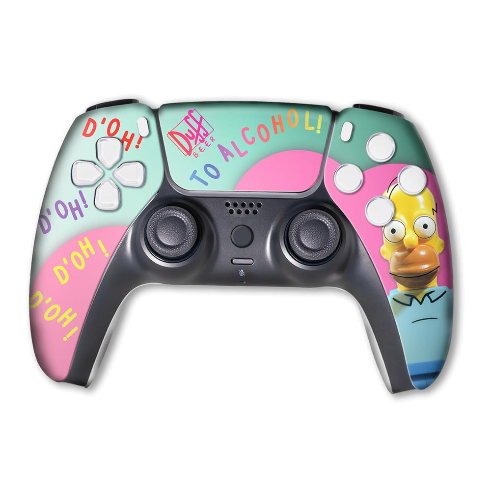Custom PS5 Controller - Lego Simpson | Rush Controller