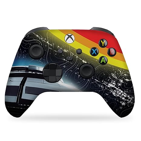 Custom Xbox Controller - Cosmic Voyager | Rush Controller Non- Modded Front Print Only