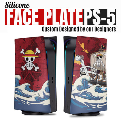 PS5 Console Cover - One Piece Silicone | Rush Controller Plates Only