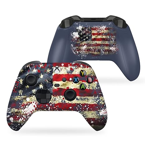 Custom Xbox Controller - Tattered Flag | Rush Controller