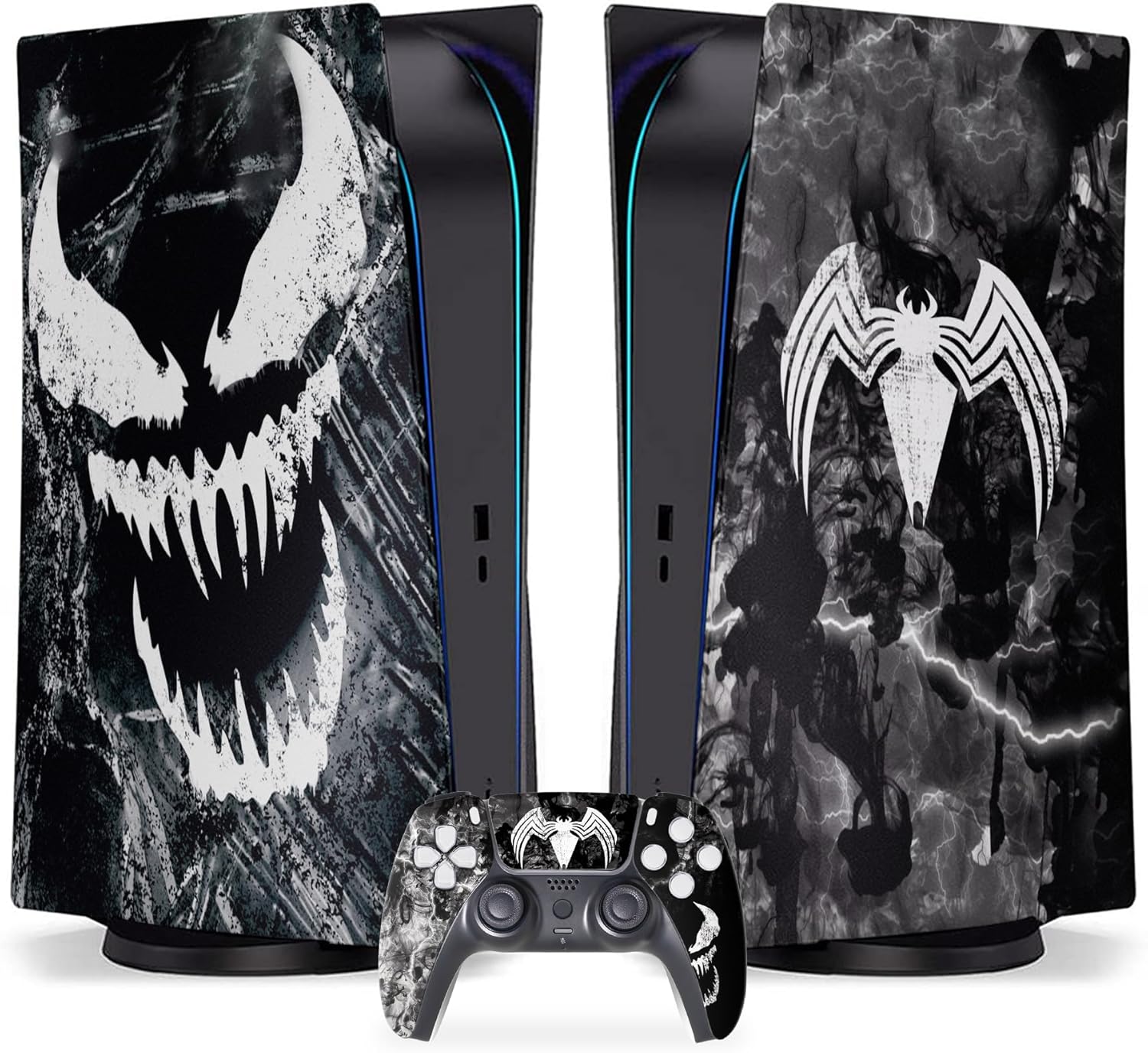 Venom Custom PS5 Console Face Plate Plates & Control Skin Cover