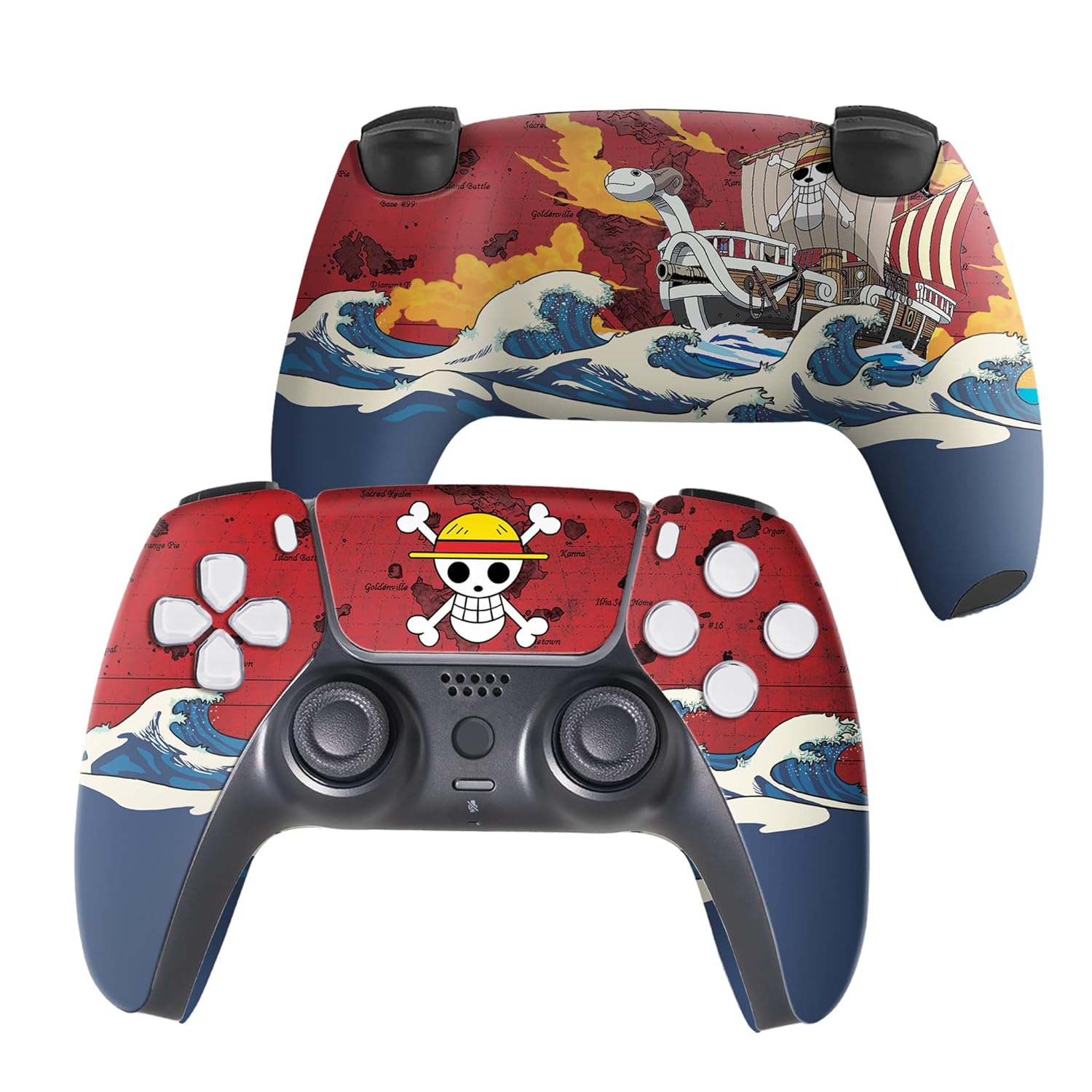 One Piece PS5 Controller Custom Design