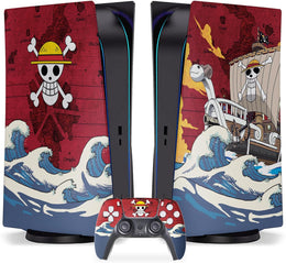 One Piece PS5 Console Face Plate Plates & Control Skin Cover