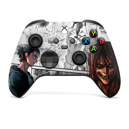 Custom Xbox Controller - Attack on Titan | Rush Controller Non- Modded Front Print Only