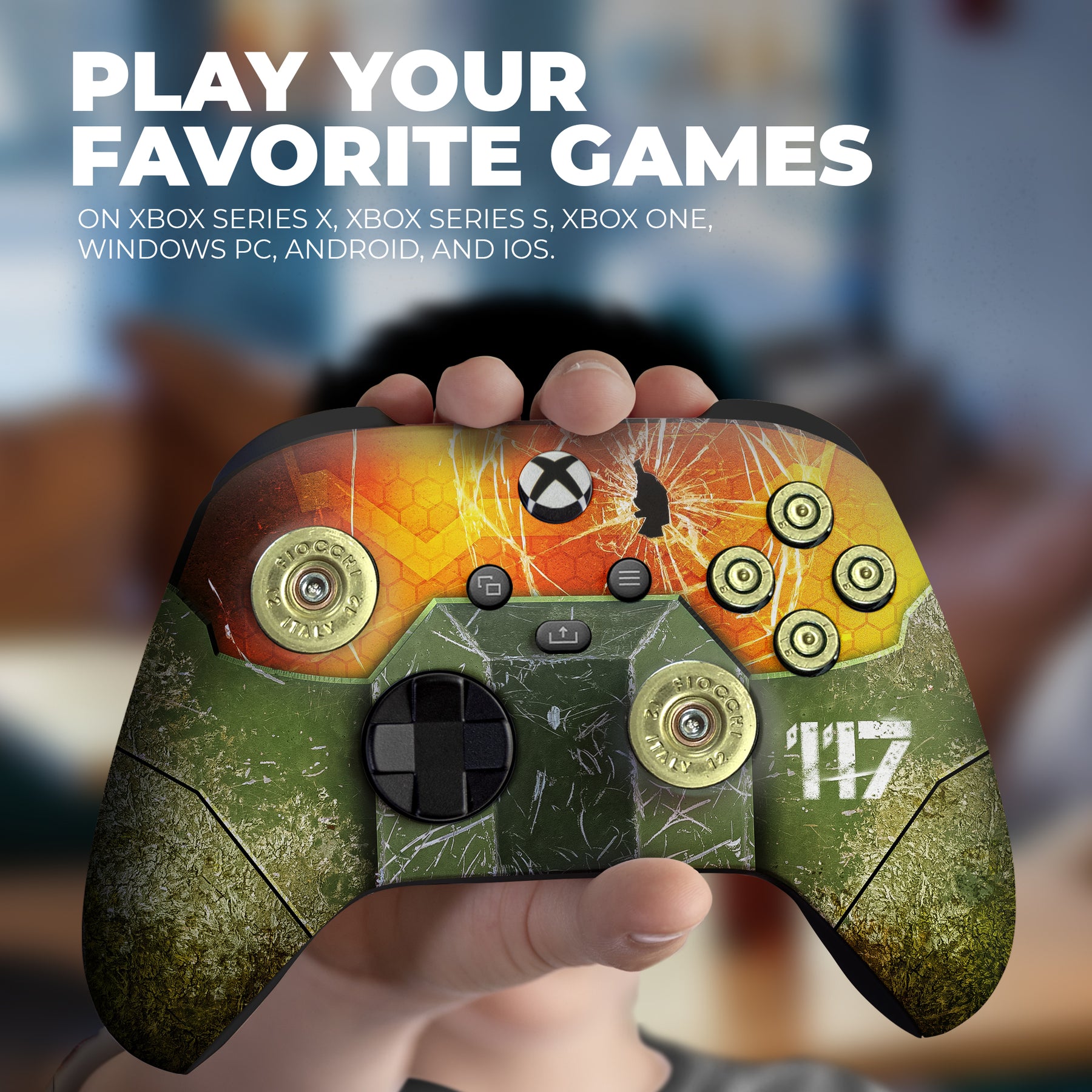 Bullet-Halo Infinity Master Chief Xbox Series X/S Controller