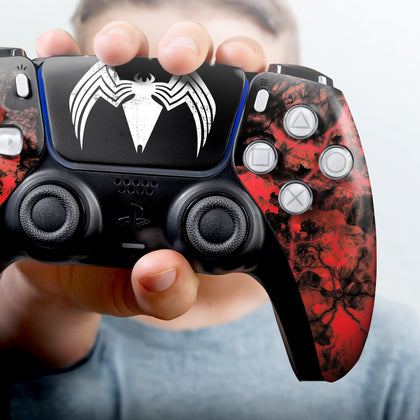 Custom PS5 Controller - Carnage Design | Rush Controller Non-modded Front design