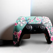 Cherry Blossom PS5 Custom Design Modded Front design