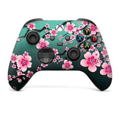 Custom Xbox Controller - Cherry Blossom | Rush Controller Non- Modded Front Print Only