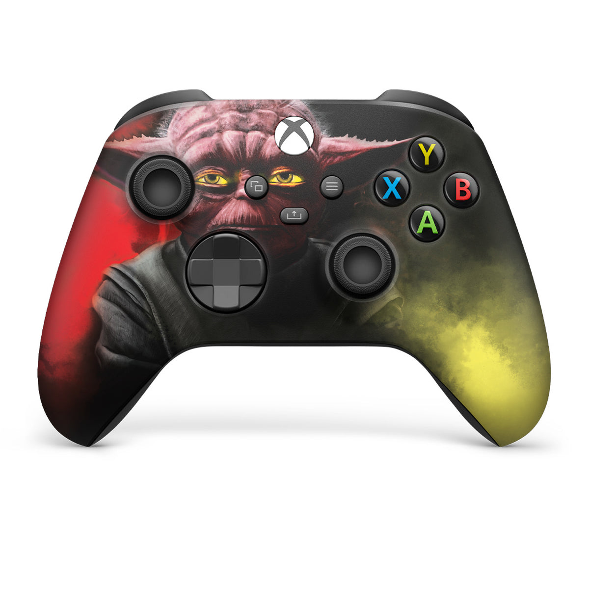 Custom Xbox Controller - Darth Yoda | Rush Controller Non- Modded Front Print Only