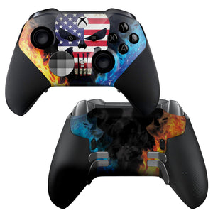 Xbox Elite Controller - American Warrior | Rush Controller SERIES 2- Front & Back Print