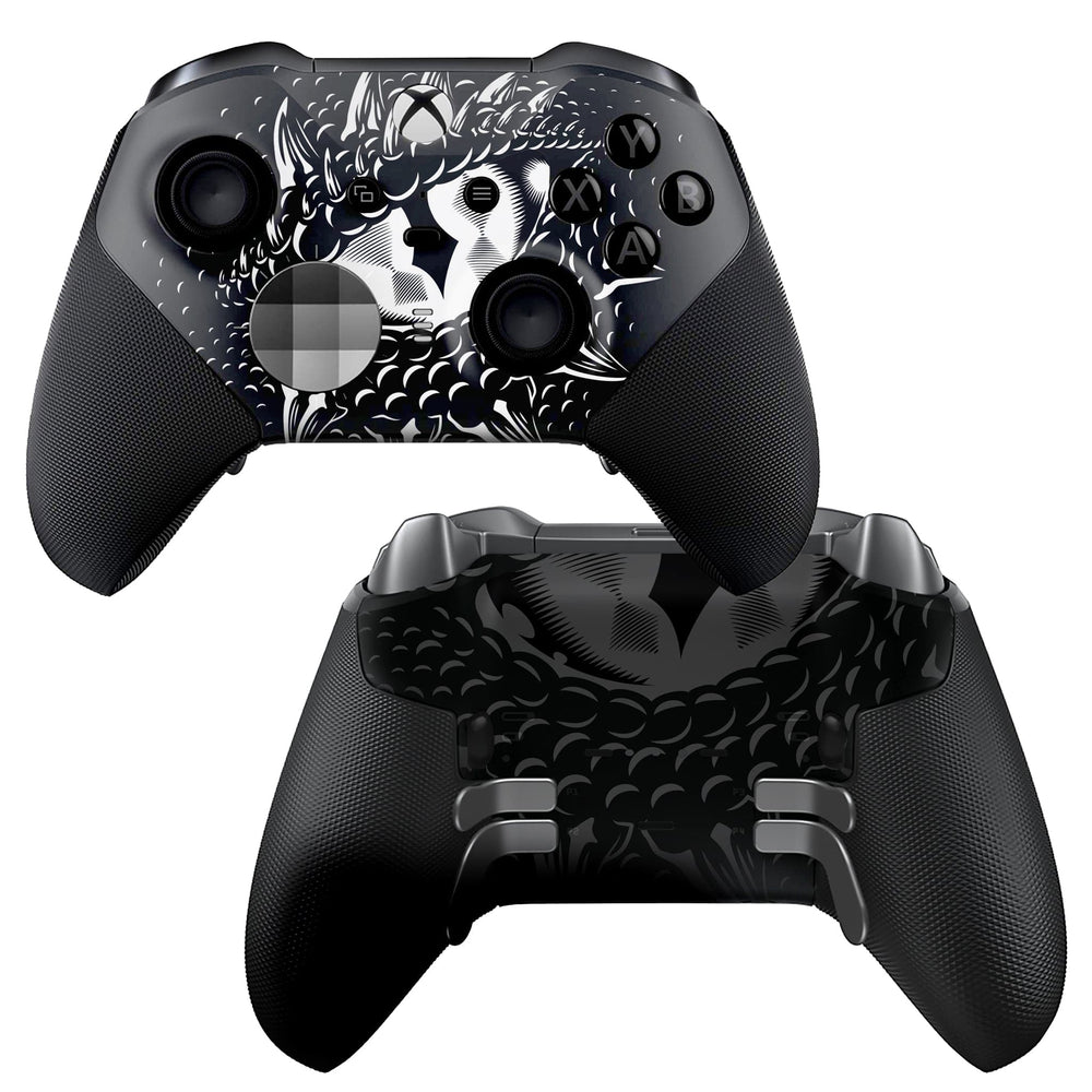 Xbox Elite Controller - Dragon Eye | Rush Controller SERIES 2- Front & Back Print