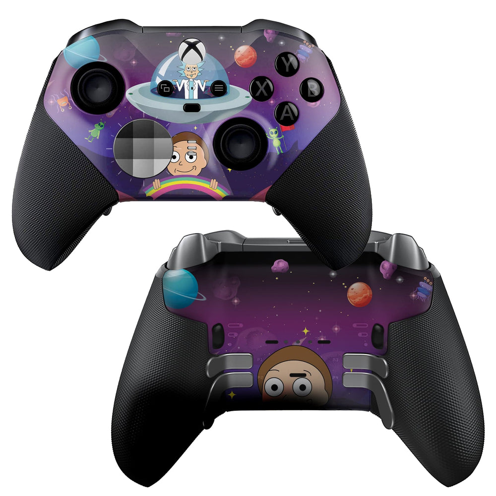 Xbox Elite Controller - Rick & Morty | Rush Controller SERIES 2- Front & Back Print
