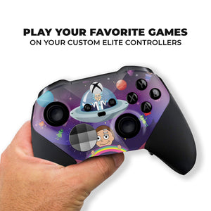 Xbox Elite Controller - Rick & Morty | Rush Controller SERIES 2- Front Print Only