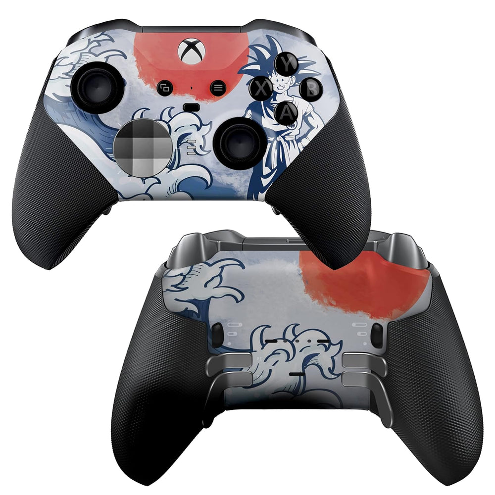 Xbox Elite Controller - Goku is Back | Rush Controller SERIES 2- Front & Back Print