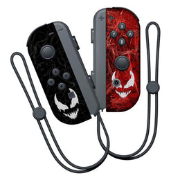 Venom & Carnage Nintendo Switch Joycons