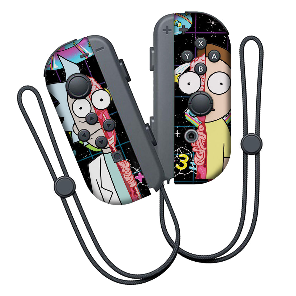 Nintendo Switch Joy-Cons - Morty Halloween | Rush Controller
