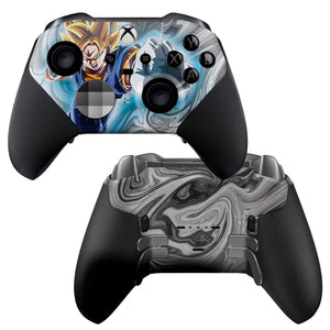 Xbox Elite Controller - Gogeta Design | Rush Controller SERIES 2- Front & Back Print
