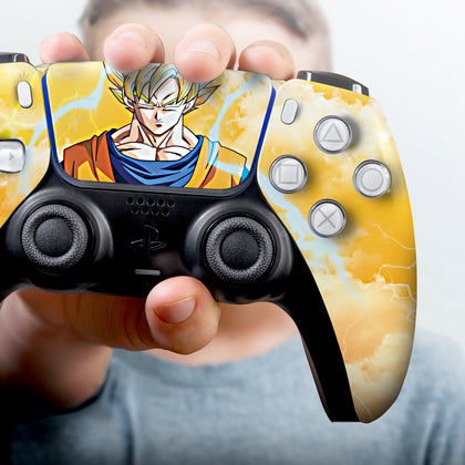 Custom PS5 Controller - DBZ Goku | Rush Controller Non-modded Front design