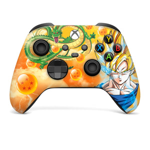 Dragon Ball Goku Xbox Series X/S Controller Non- Modded Front Print Only