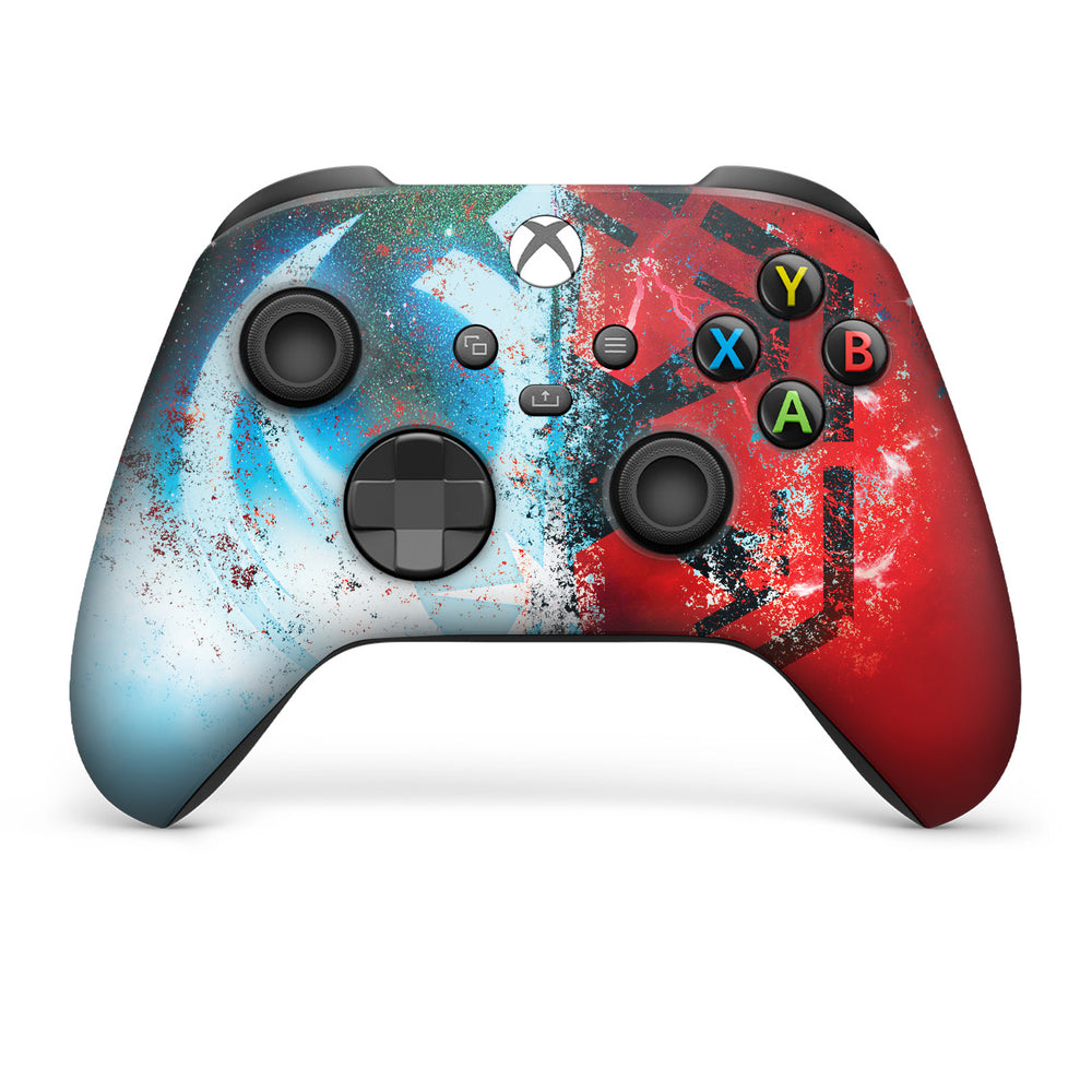 Custom Xbox Controller - Jedi Sith Mod | Rush Controller Non- Modded Front Print Only