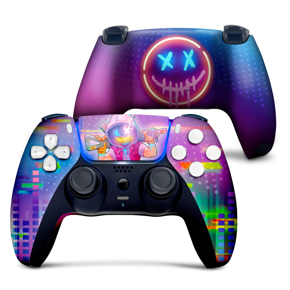 Custom PS5 Controller - Neon ABYSS | Rush Controller