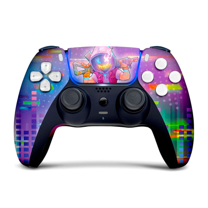 Custom PS5 Controller - Neon ABYSS | Rush Controller Non-modded Front design