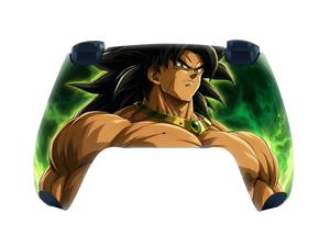 Custom PS5 Controller - Broly Legendary Saiyan | Rush Controller
