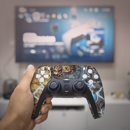 Custom PS5 Controller - Dishonesty | Rush Controller Non-modded Front design