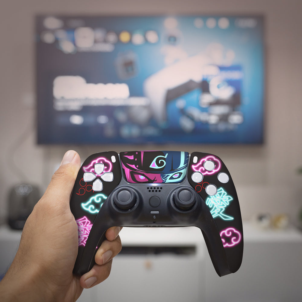 Custom PS5 Controller - Naruto Design | Rush Controller Non-modded Front design