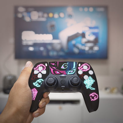 Custom PS5 Controller - Naruto Design | Rush Controller Non-modded Front design