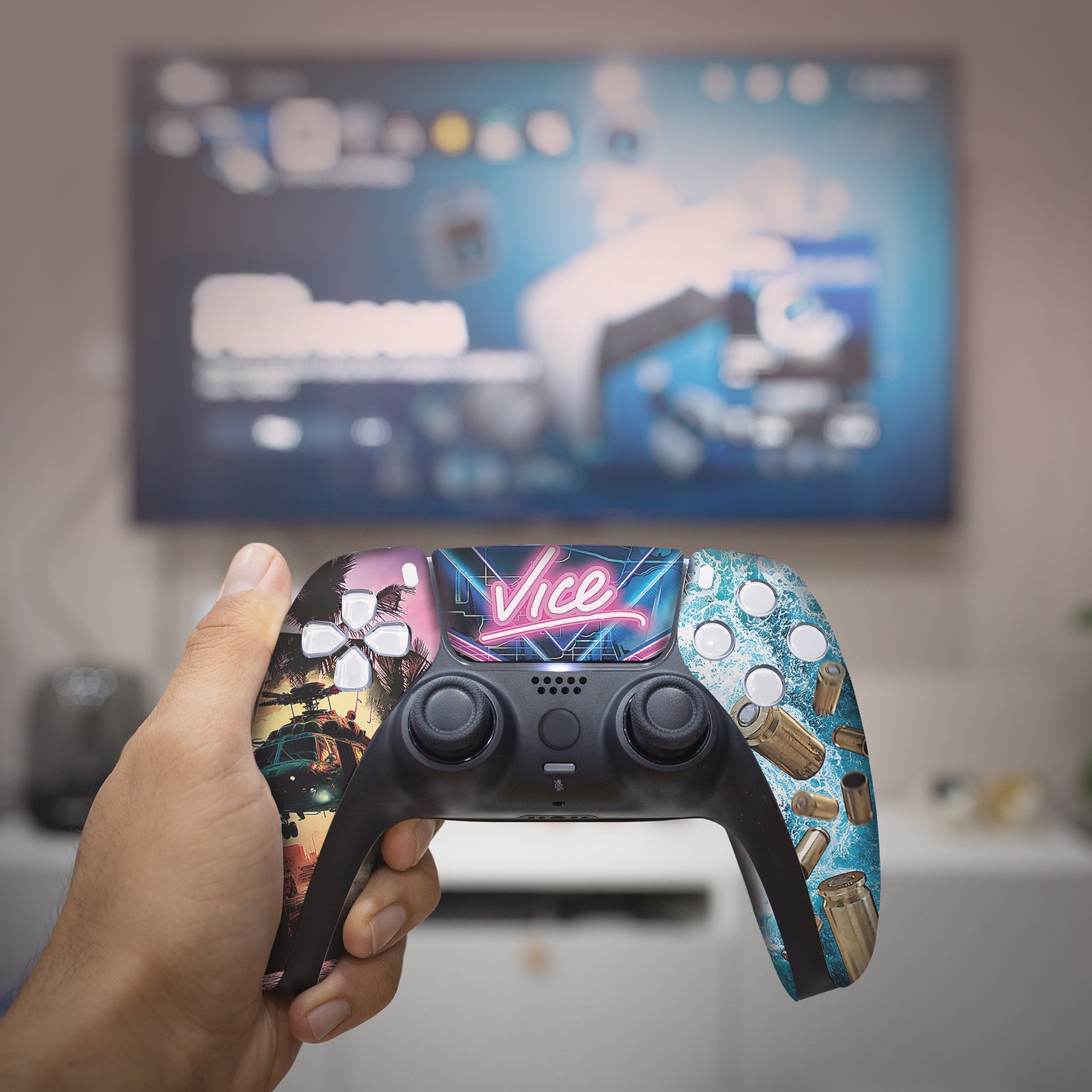 GTA6 Vice PS5 Custom Design Non-modded Front design