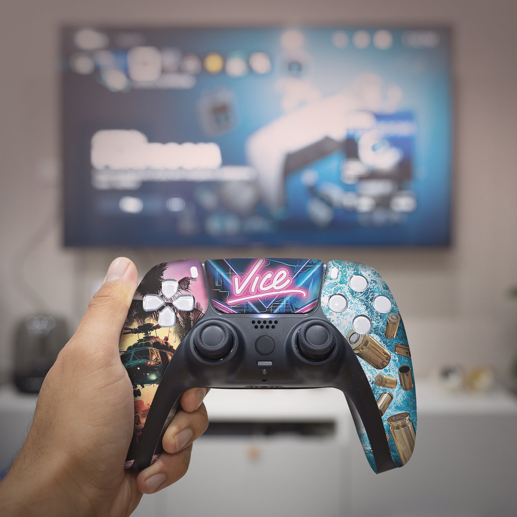 GTA6 Vice PS5 Custom Design Non-modded Front design